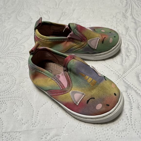 Honey Bee Rainbow Unicorn Sneakers Size 6 - Picture 4 of 10